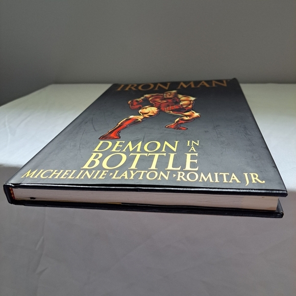 Iron Man: Demon in a Bottle Hardcover w/ Dust Jacket Michelinie & Layton Jr - Picture 6 of 10